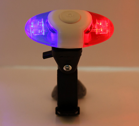 4-LED 3-Mode Bicycle Lamp Safety Light with Bracket - Click Image to Close